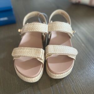 a new day Tan Sandals with Comfortable Straps